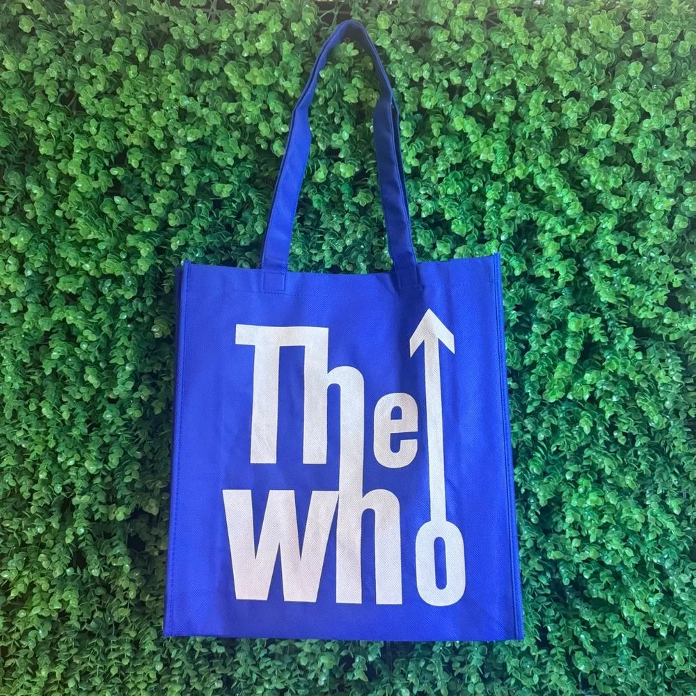 ROCK OFF Official License THE WHO Live Nation Merchandise Shopping Bag Eco Bag